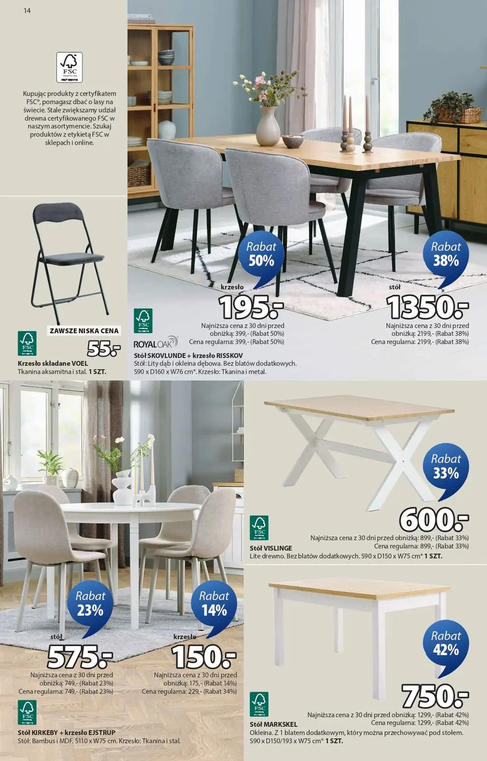 gazetka promocyjna JYSK Świetna oferta dla domu - Strona 14