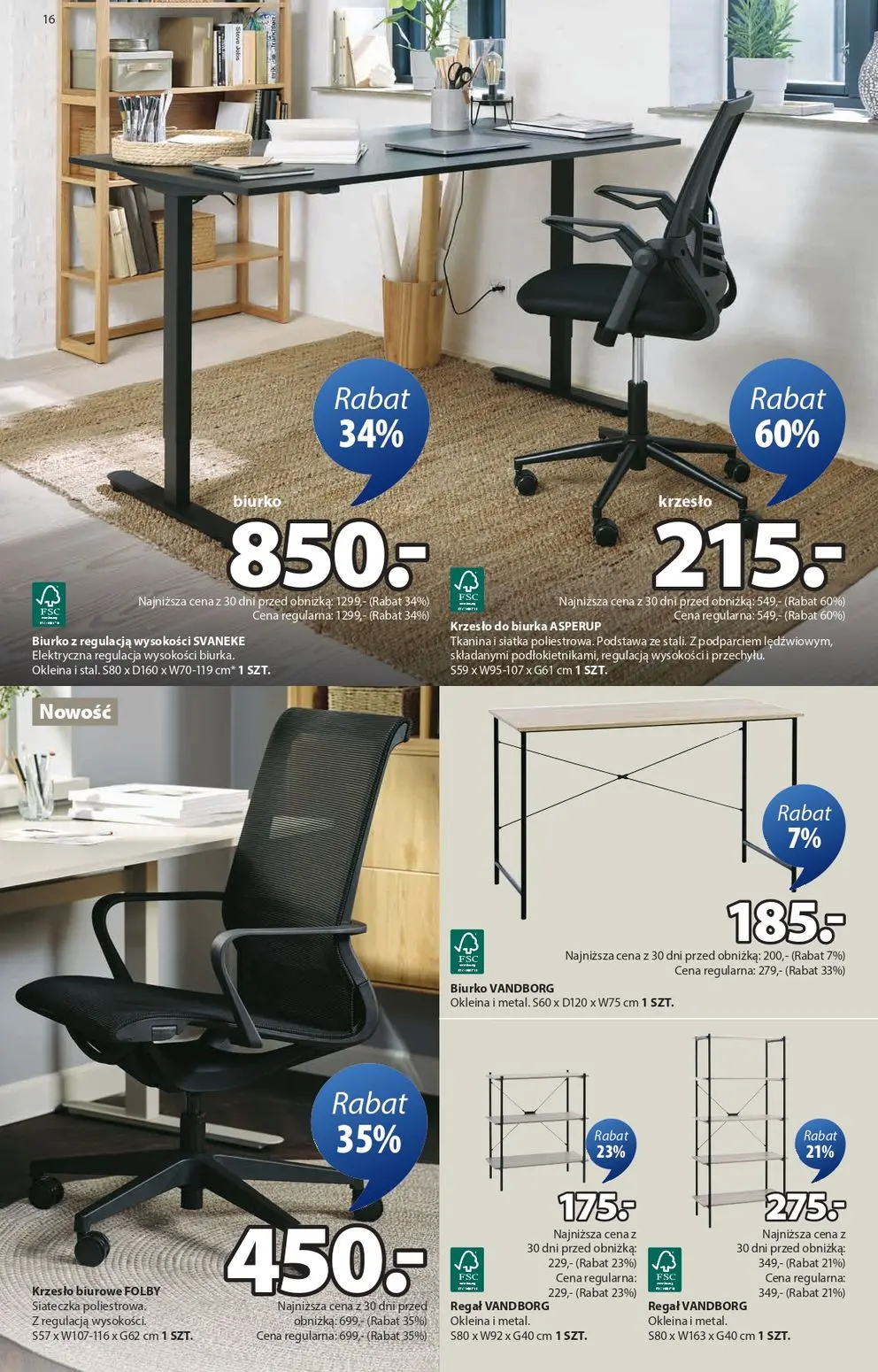 gazetka promocyjna JYSK Świetna oferta dla domu - Strona 16