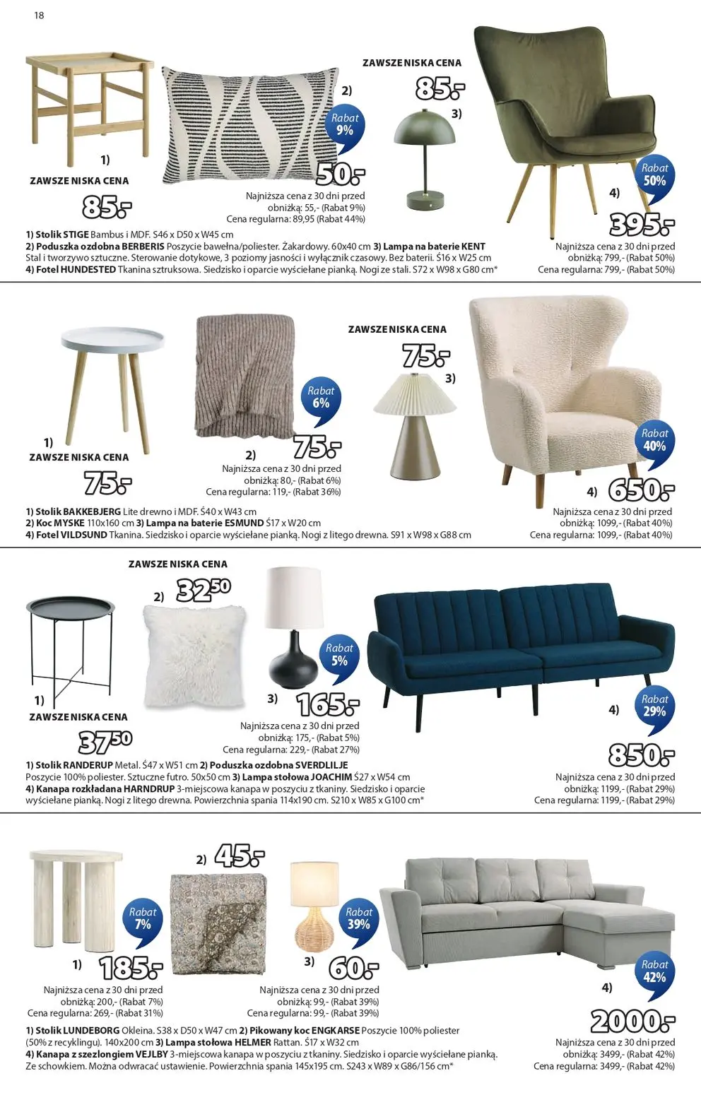 gazetka promocyjna JYSK Świetna oferta dla domu - Strona 18