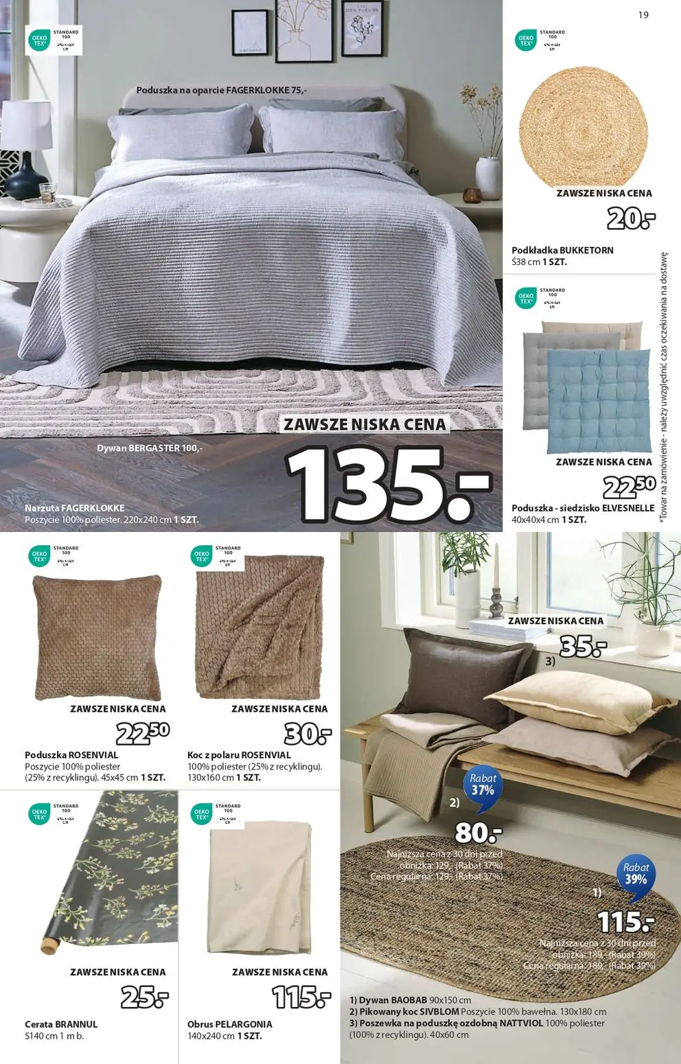 gazetka promocyjna JYSK Świetna oferta dla domu - Strona 19
