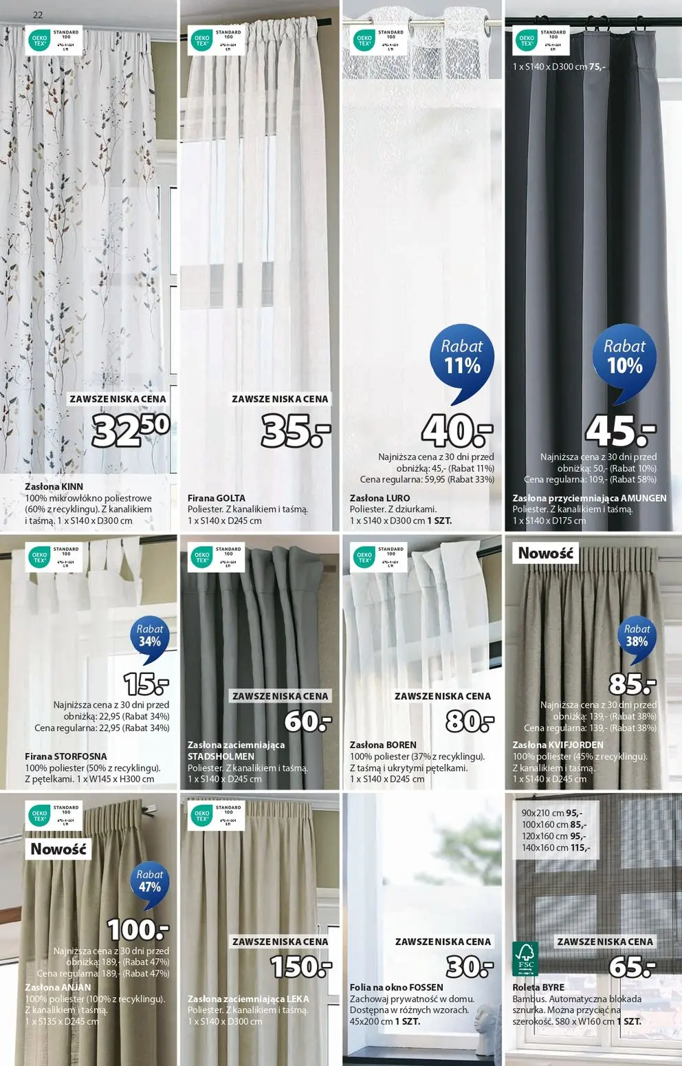gazetka promocyjna JYSK Świetna oferta dla domu - Strona 22
