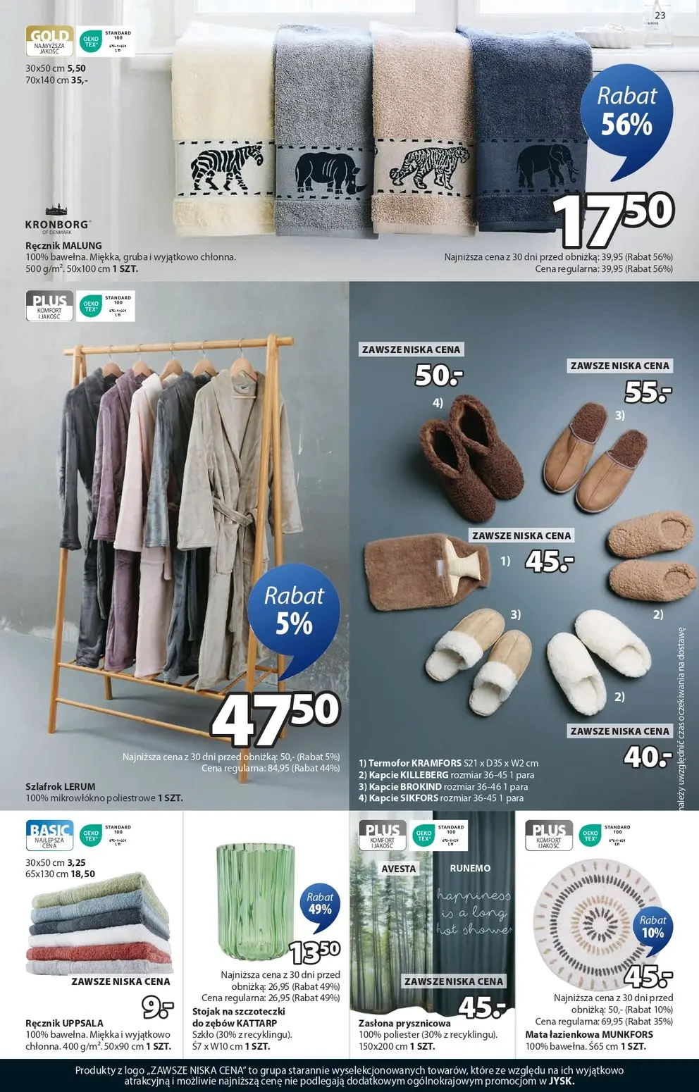 gazetka promocyjna JYSK Świetna oferta dla domu - Strona 23