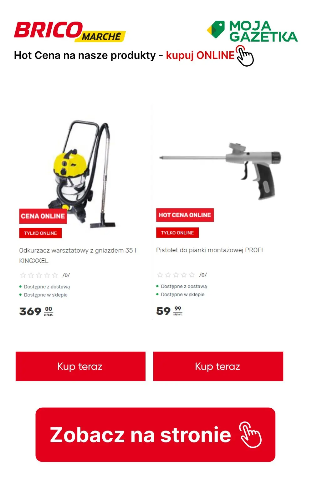 gazetka promocyjna BRICOMARCHE HOT cena online! - Strona 6