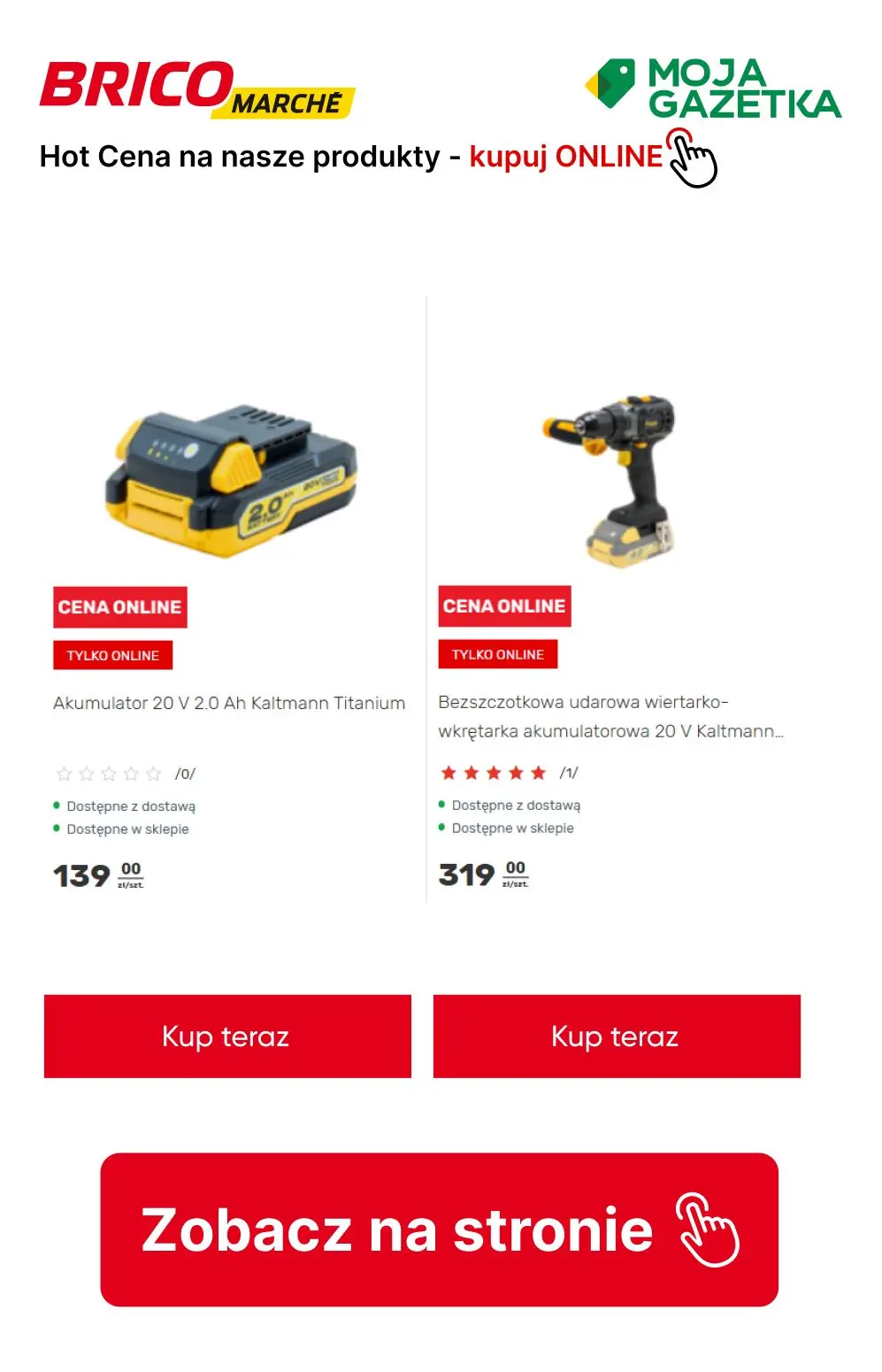 gazetka promocyjna BRICOMARCHE HOT cena online! - Strona 7