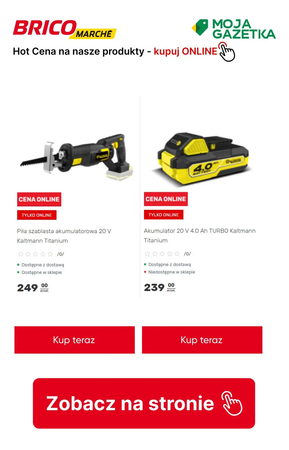 gazetka promocyjna BRICOMARCHE HOT cena online! - Strona 8
