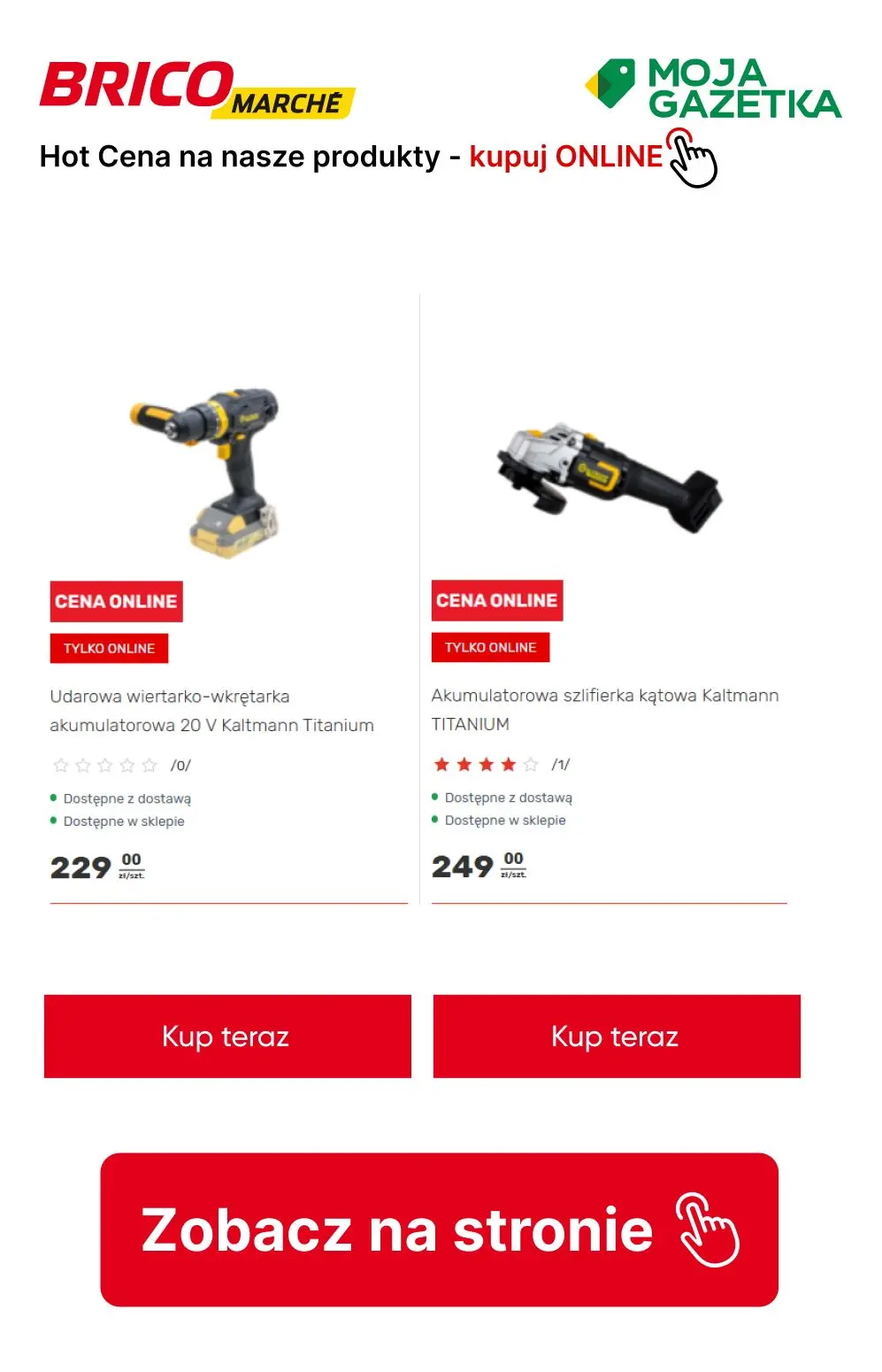 gazetka promocyjna BRICOMARCHE HOT cena online! - Strona 9
