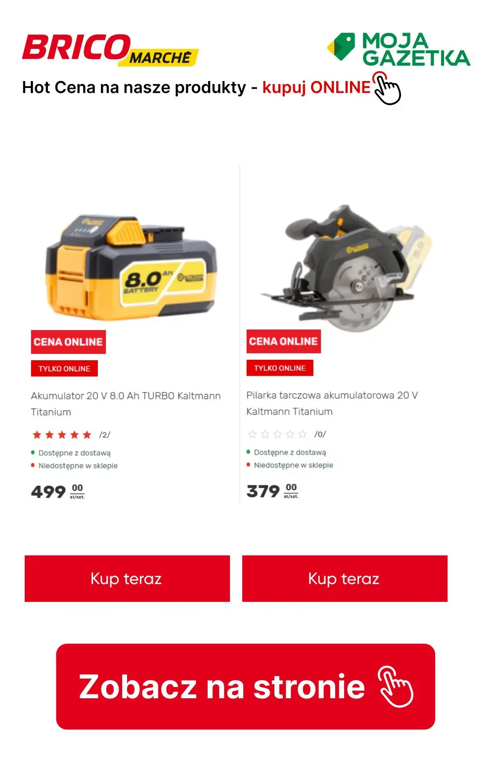 gazetka promocyjna BRICOMARCHE HOT cena online! - Strona 12