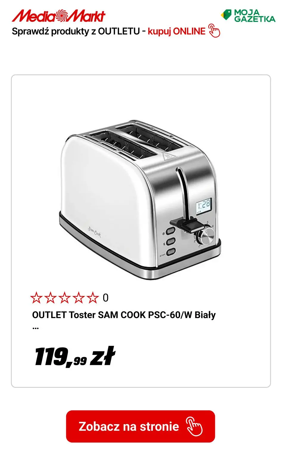 gazetka promocyjna Media Markt Kupuj w outlecie w SUPER cenach! - Strona 11