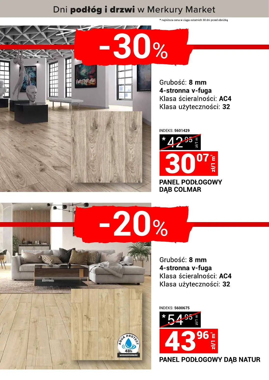 gazetka promocyjna Merkury Market Dni podłóg i drzwi - Strona 2