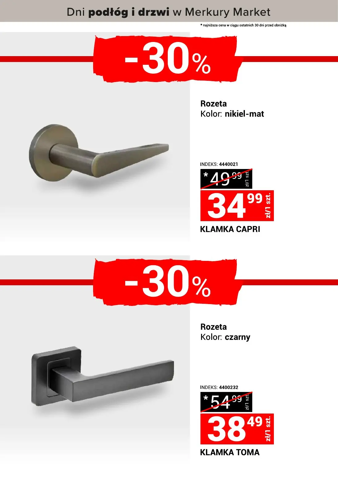 gazetka promocyjna Merkury Market Dni podłóg i drzwi - Strona 7