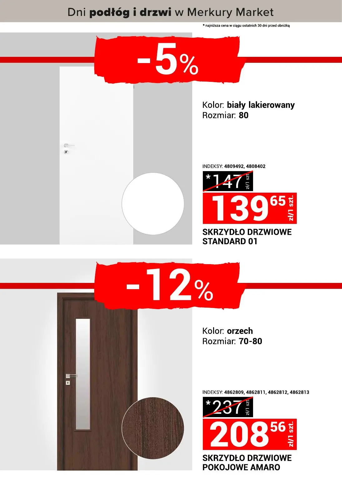 gazetka promocyjna Merkury Market Dni podłóg i drzwi - Strona 8