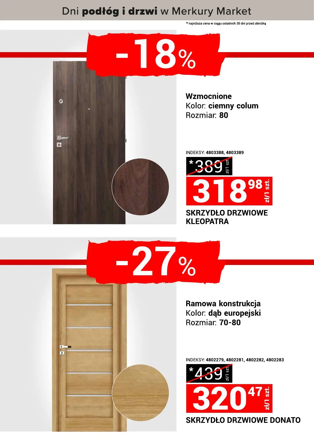 gazetka promocyjna Merkury Market Dni podłóg i drzwi - Strona 9
