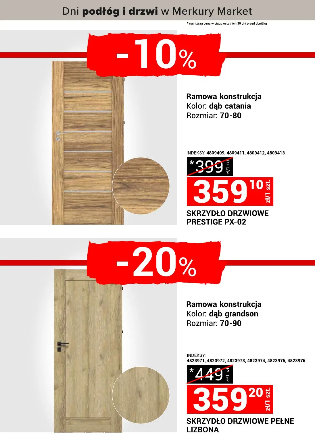 gazetka promocyjna Merkury Market Dni podłóg i drzwi - Strona 10