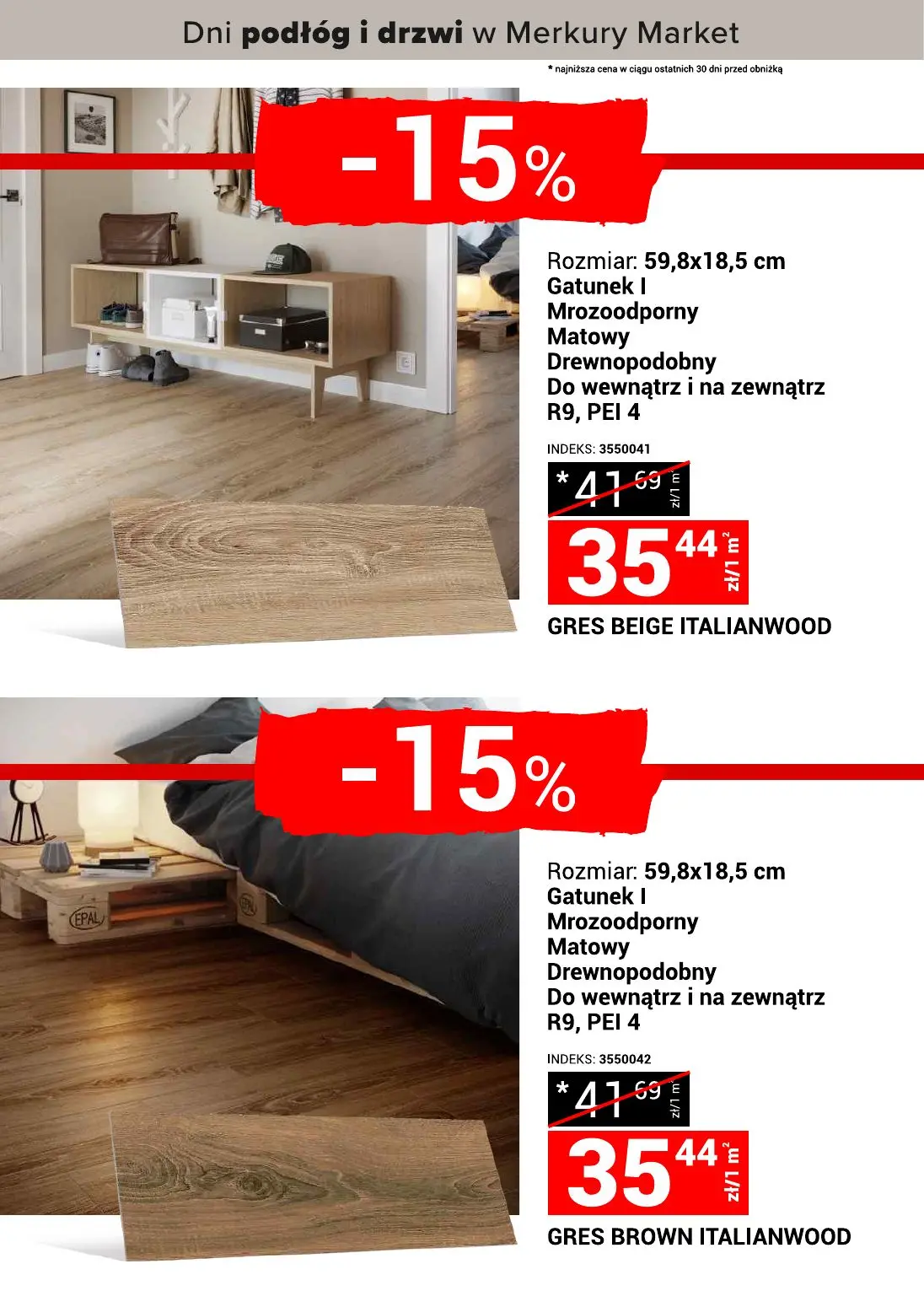 gazetka promocyjna Merkury Market Dni podłóg i drzwi - Strona 12