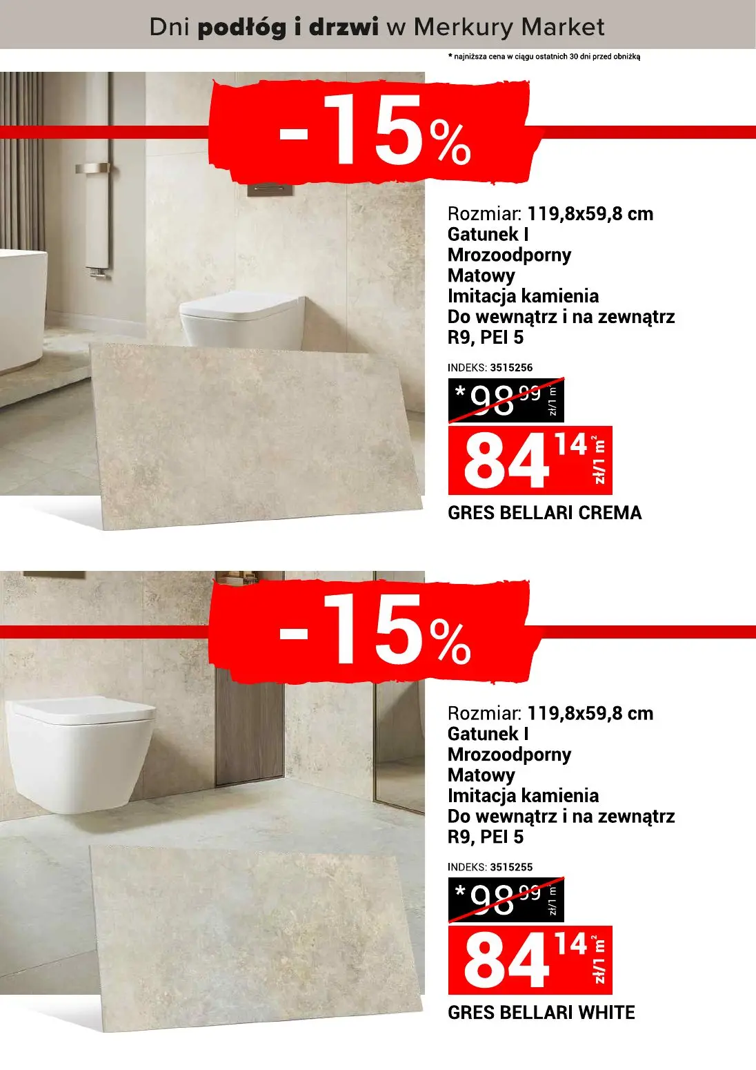 gazetka promocyjna Merkury Market Dni podłóg i drzwi - Strona 19