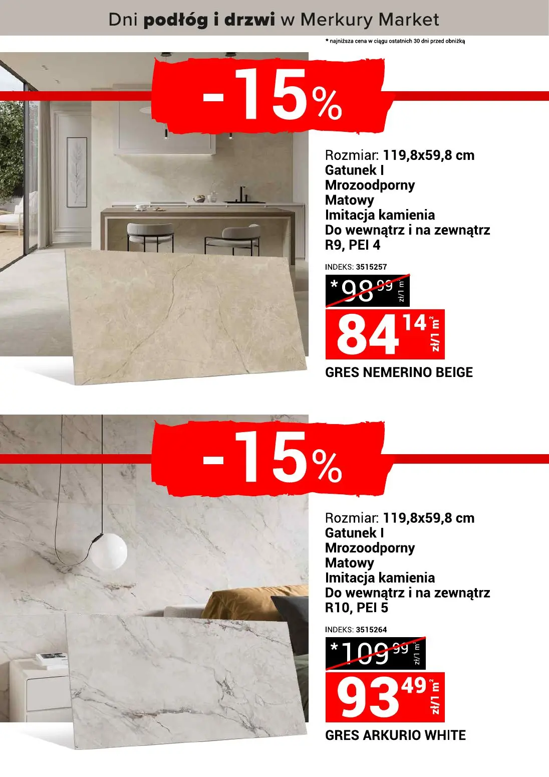 gazetka promocyjna Merkury Market Dni podłóg i drzwi - Strona 20