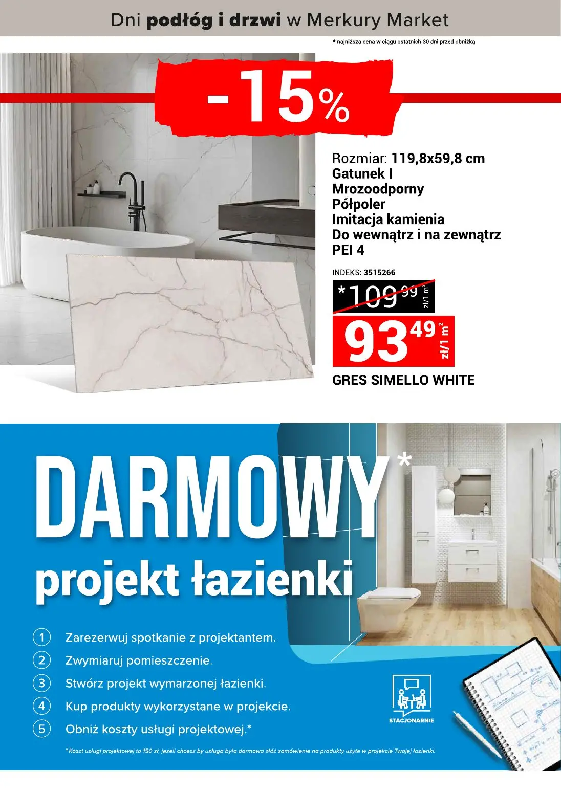 gazetka promocyjna Merkury Market Dni podłóg i drzwi - Strona 21