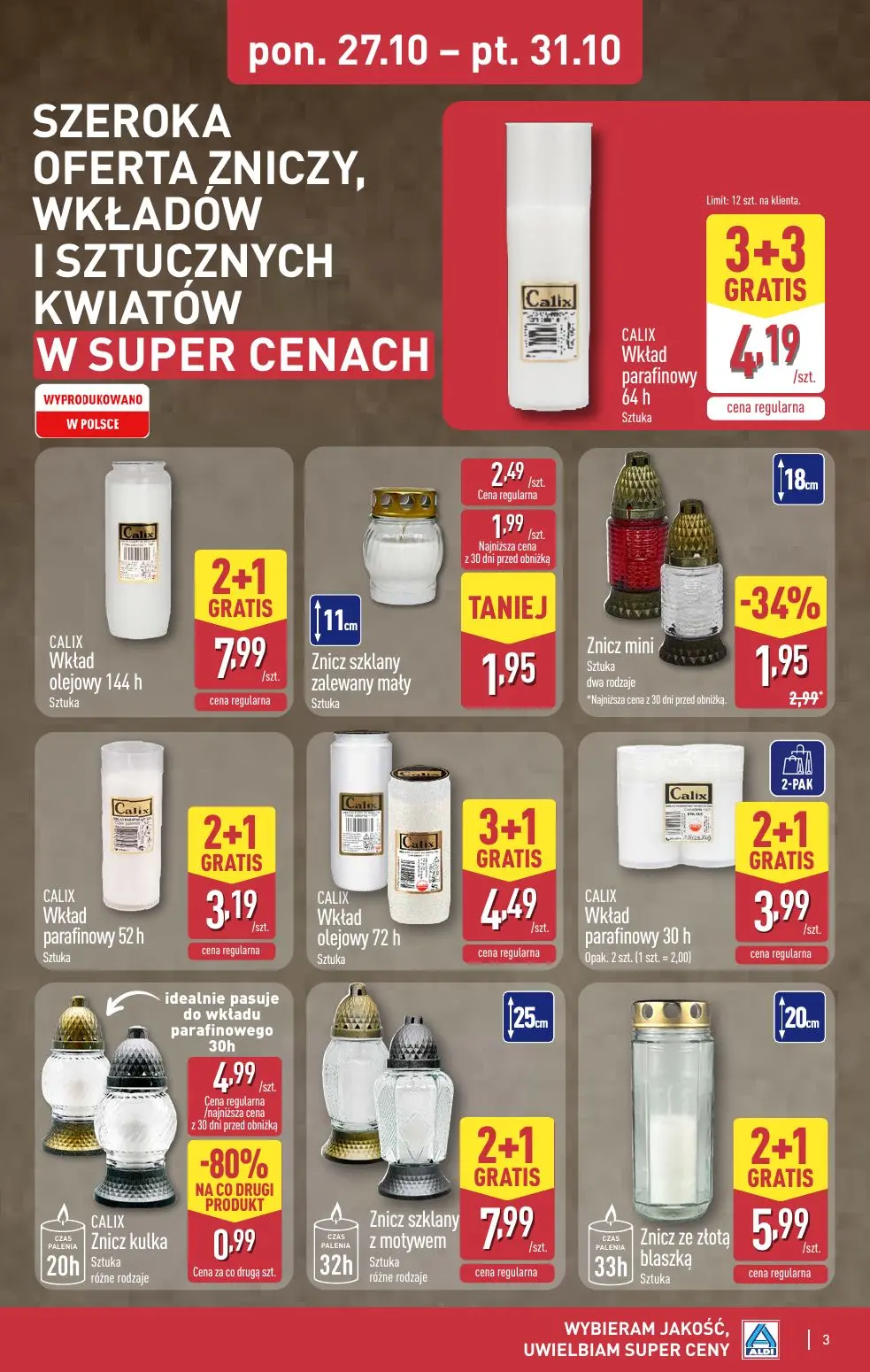 gazetka promocyjna ALDI Jesienna moda w super cenach - Strona 3
