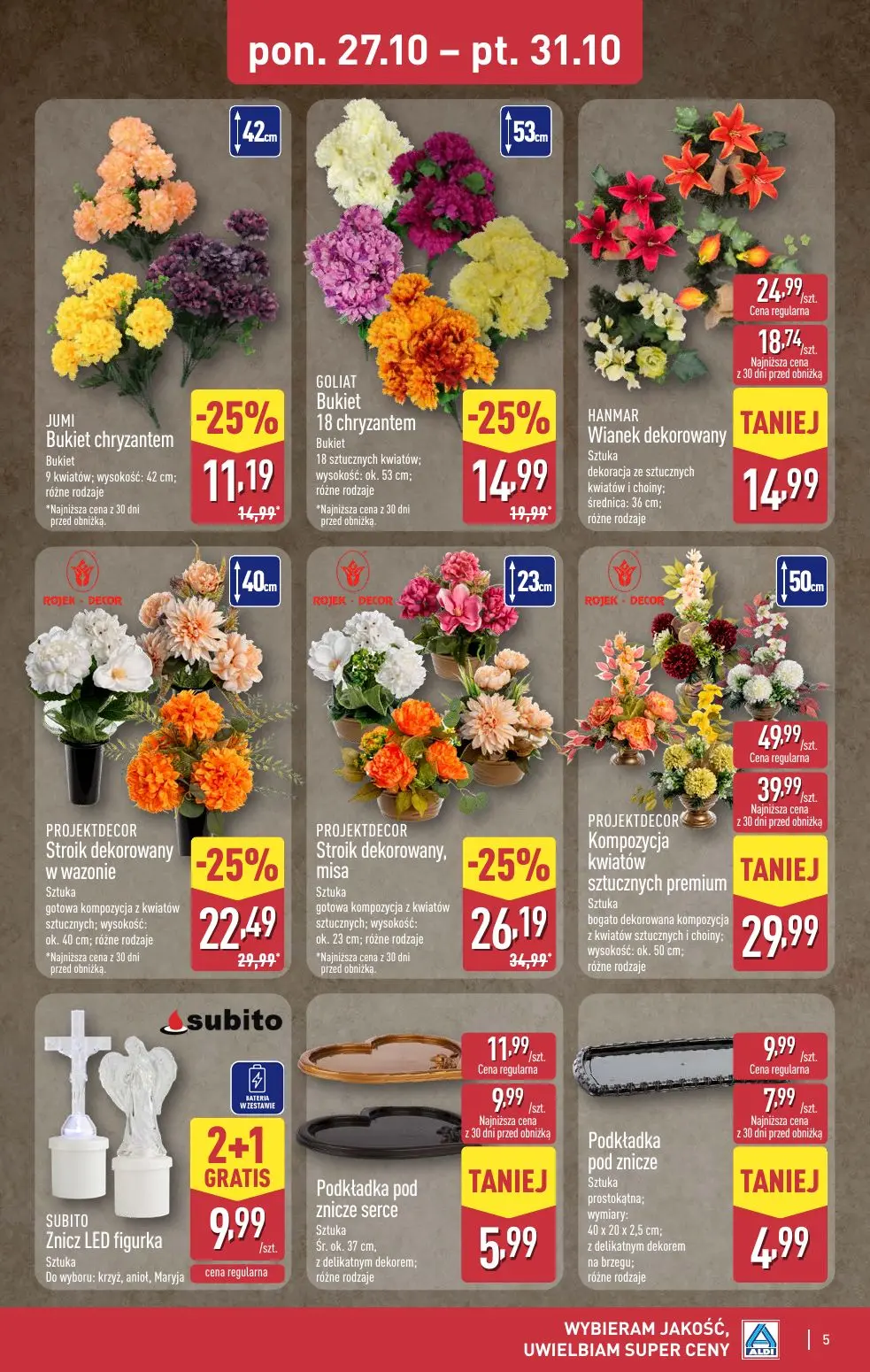 gazetka promocyjna ALDI Jesienna moda w super cenach - Strona 5