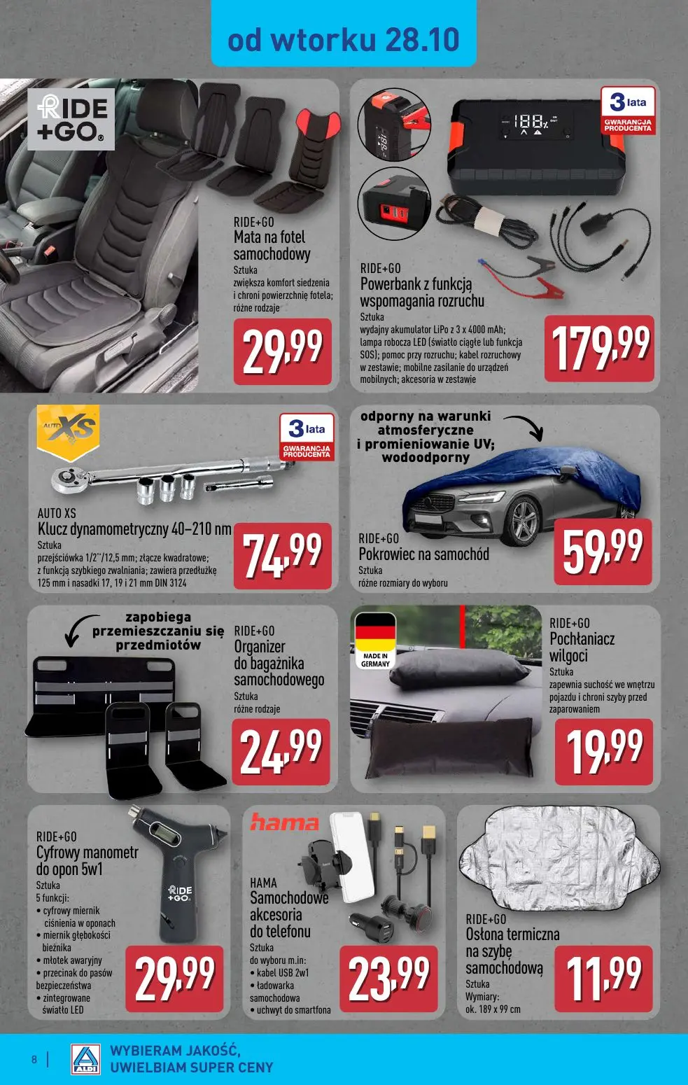 gazetka promocyjna ALDI Jesienna moda w super cenach - Strona 8