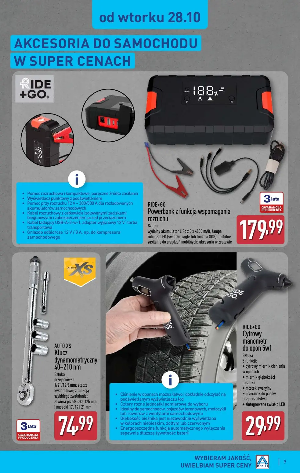 gazetka promocyjna ALDI Jesienna moda w super cenach - Strona 9