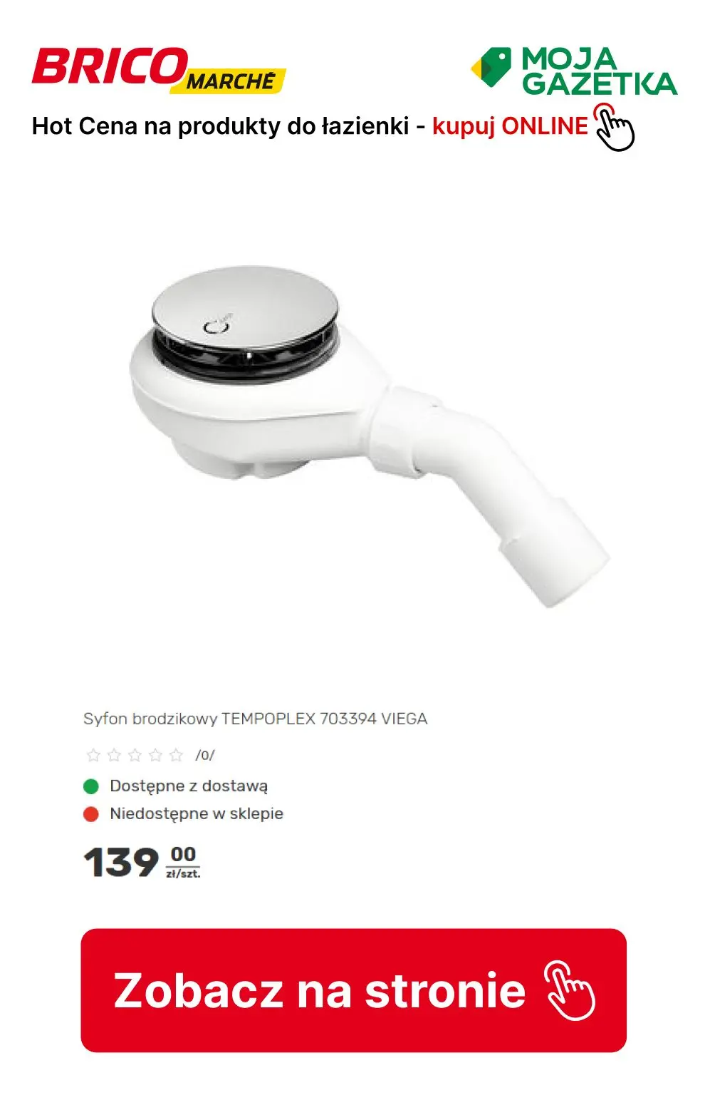 gazetka promocyjna BRICOMARCHE Łazienka- HOT cena online! - Strona 2