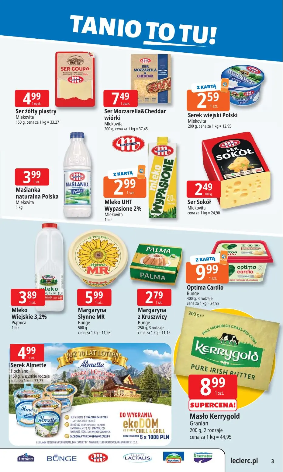 gazetka promocyjna E.Leclerc Tanio to tu! - Strona 3