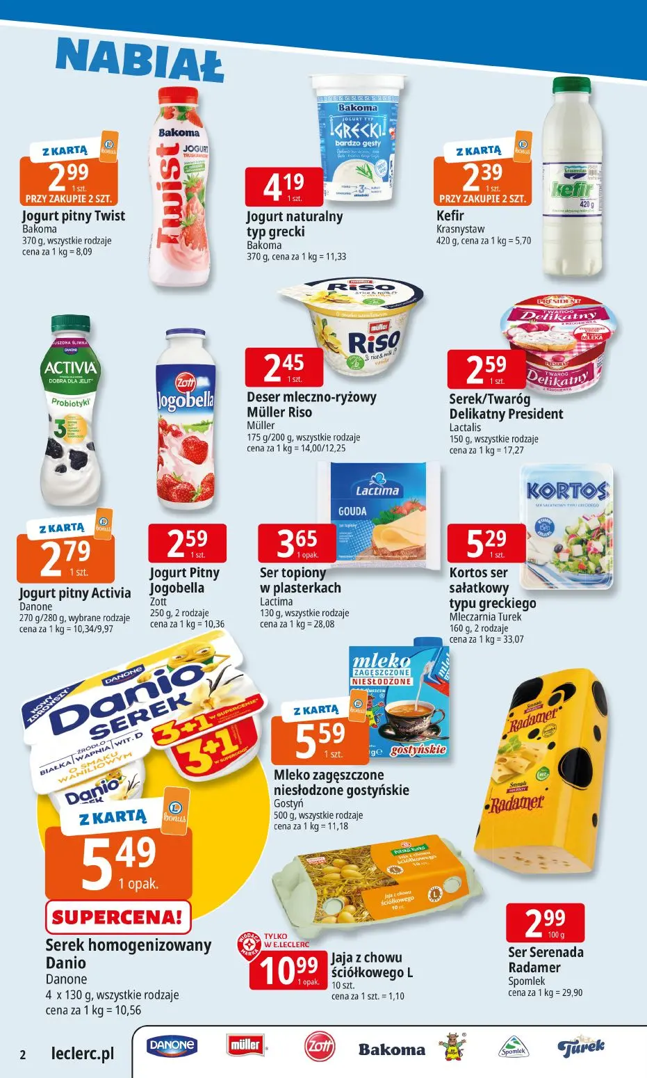 gazetka promocyjna E.Leclerc Tanio to tu! - Strona 2