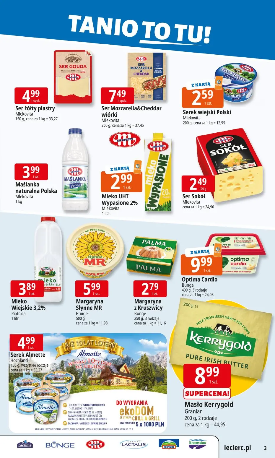 gazetka promocyjna E.Leclerc Tanio to tu! - Strona 3