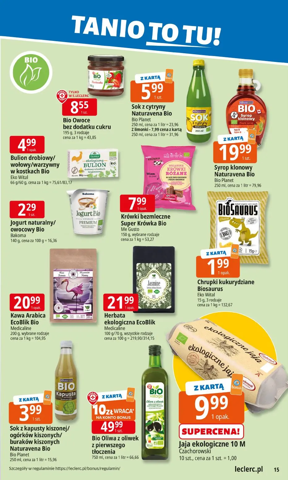 gazetka promocyjna E.Leclerc Tanio to tu! - Strona 15