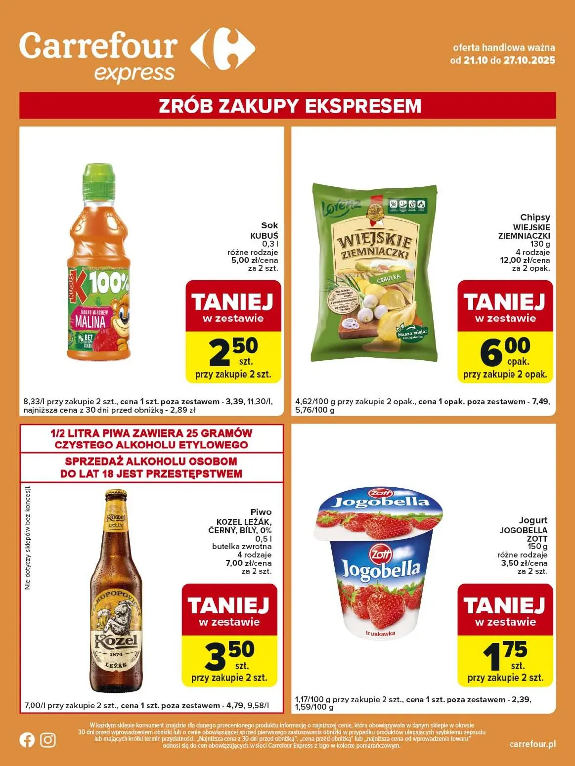 gazetka promocyjna Carrefour Express Zrób zakupy ekspresem - Strona 2