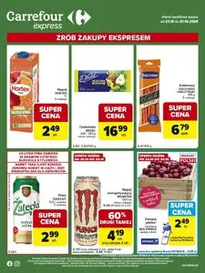 Gazetka promocyjna Carrefour Express, ważna od 2025-10-21 do 2025-10-27.