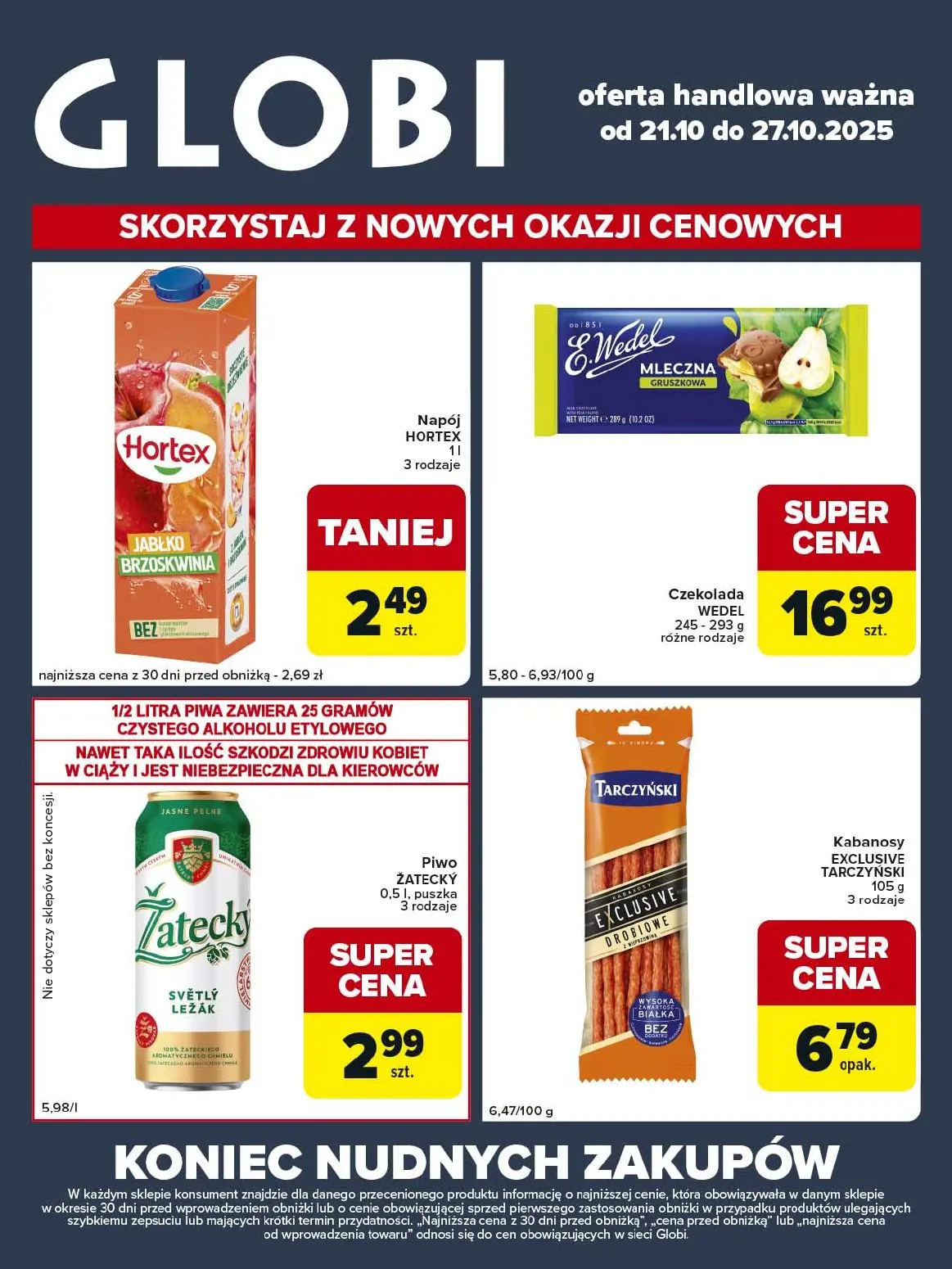 gazetka promocyjna Globi Skorzystaj z nowych okazji cenowych - Strona 1