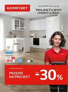 Gazetka promocyjna KOMFORT, ważna od 2025-09-23 do 2025-10-28.