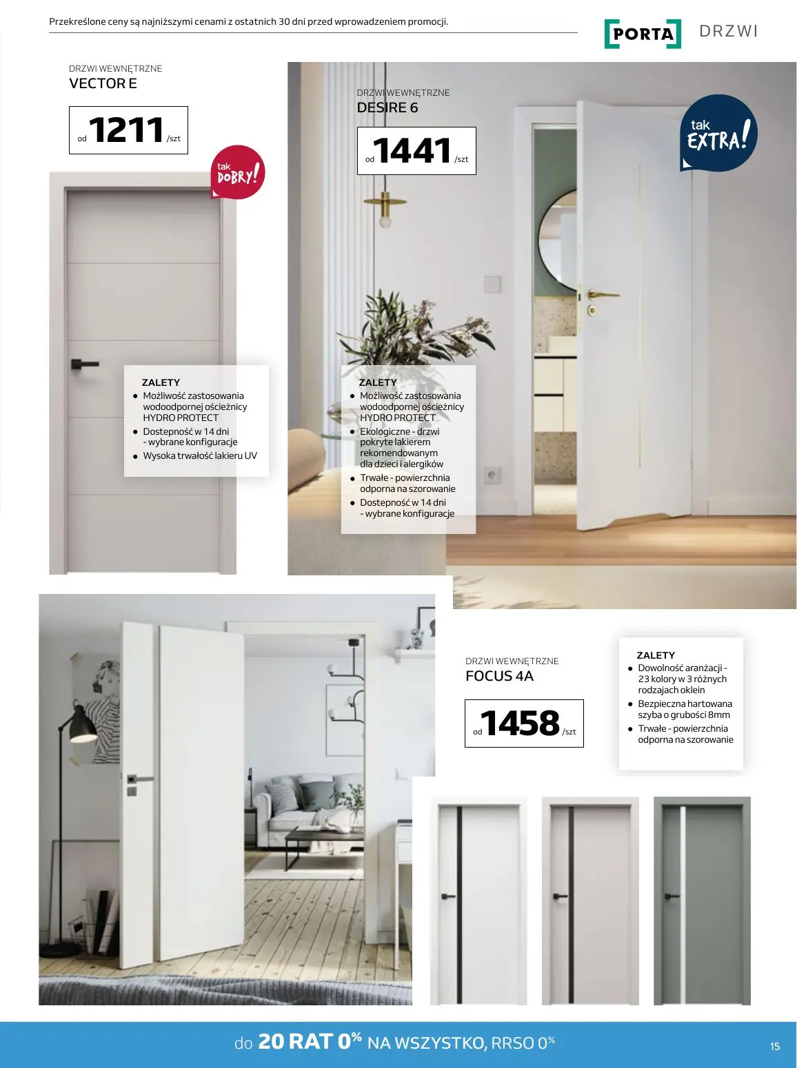 gazetka promocyjna KOMFORT Projektujemy i montujemy - Strona 15