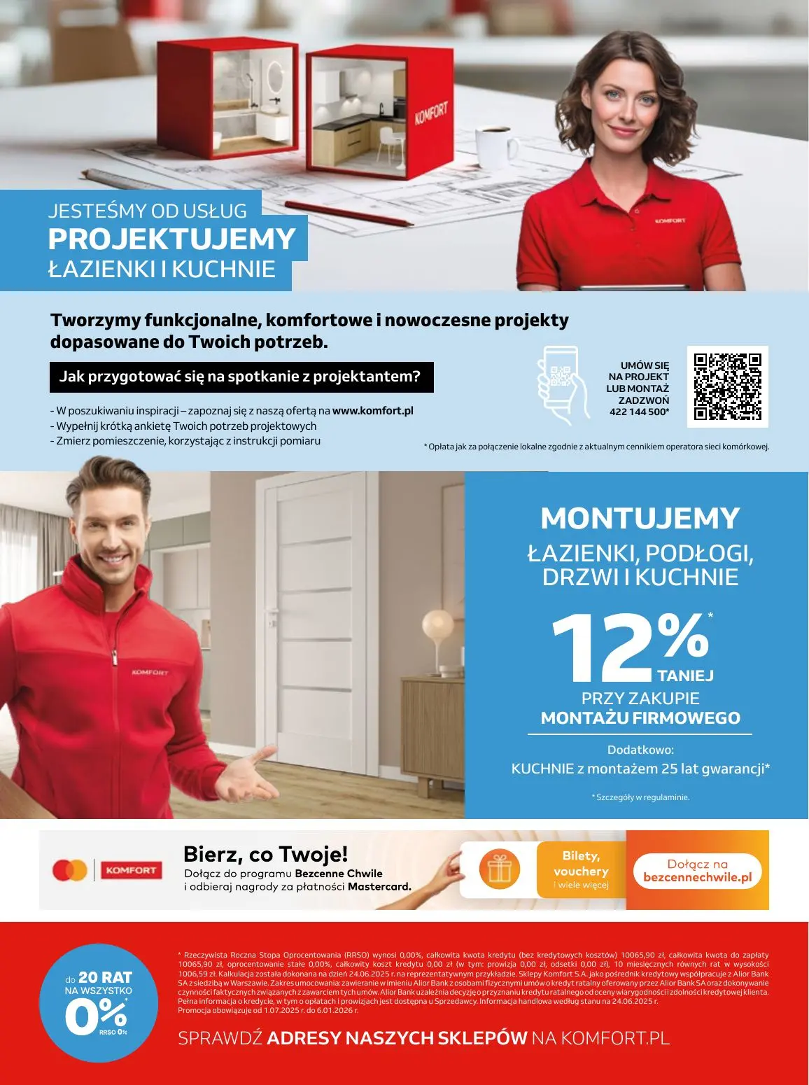 gazetka promocyjna KOMFORT Projektujemy i montujemy - Strona 40