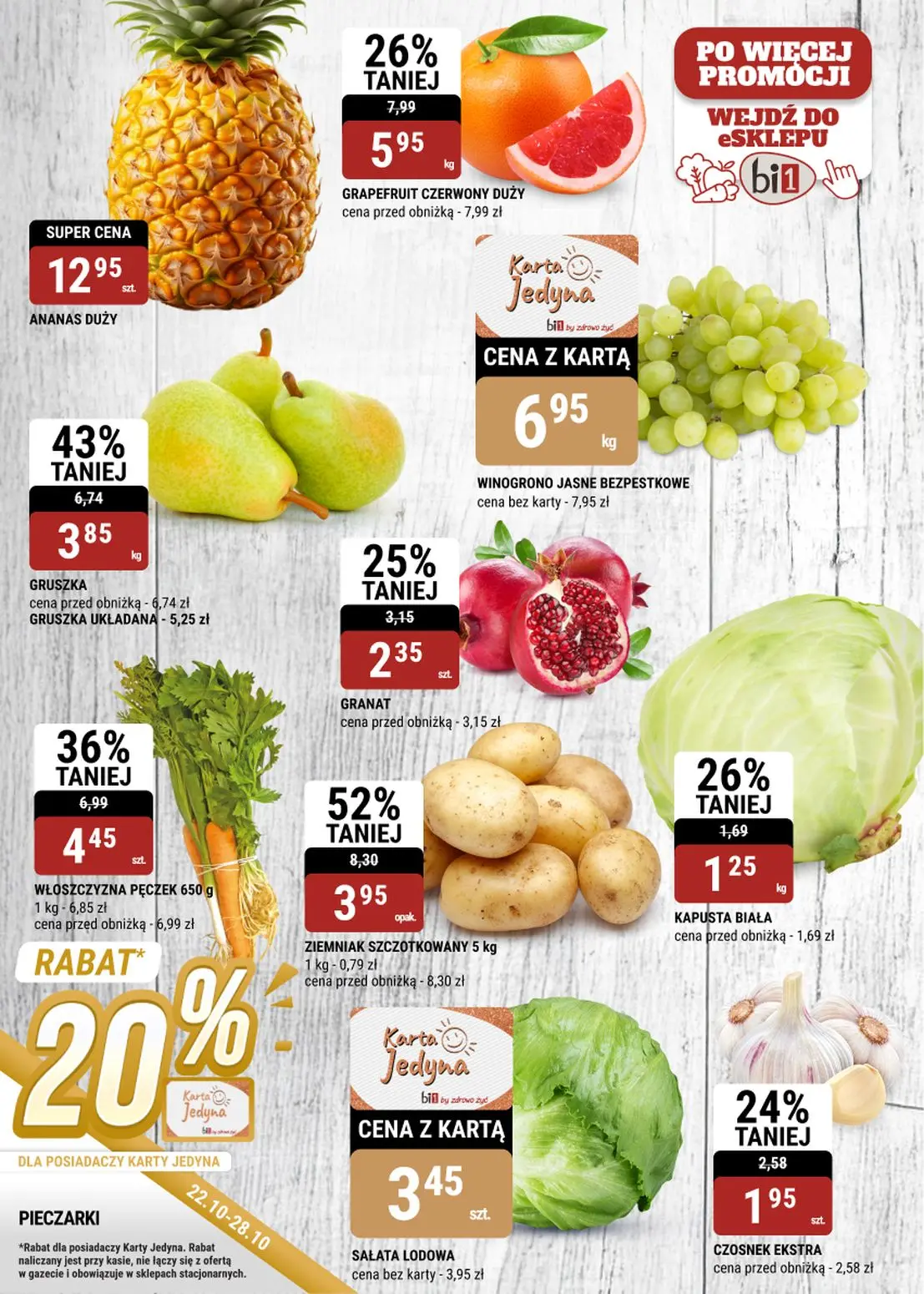 gazetka promocyjna bi1 Białystok, Ełk, Rzeszów, Szczecin - Strona 10