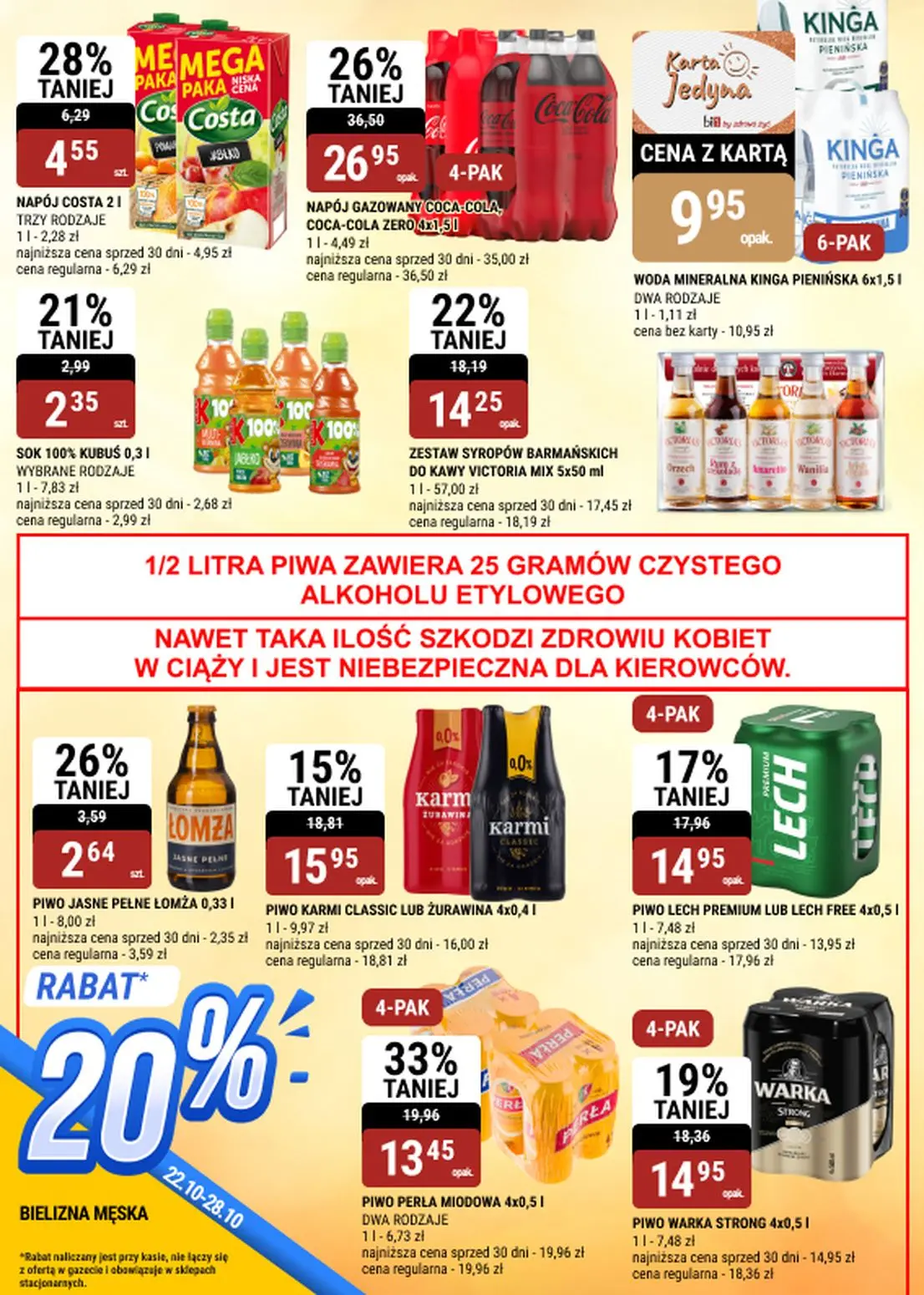 gazetka promocyjna bi1 Białystok, Ełk, Rzeszów, Szczecin - Strona 22