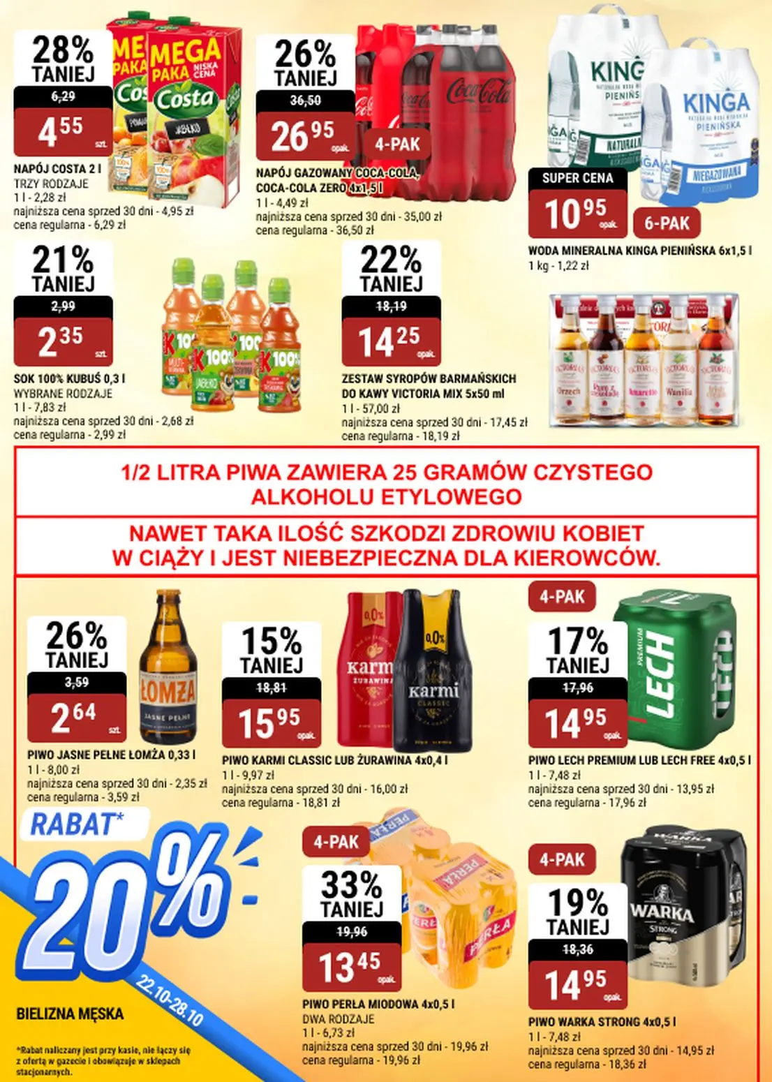 gazetka promocyjna bi1 Bielsko-Biała, Czeladź, Legnica, Wałbrzych - Strona 22