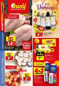 Gazetka promocyjna Twój Market, ważna od 2025-10-22 do 2025-10-28.