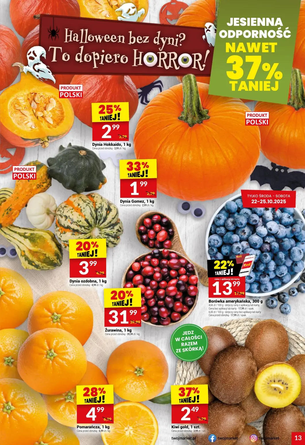 gazetka promocyjna Twój Market Zawsze po drodze! - Strona 13