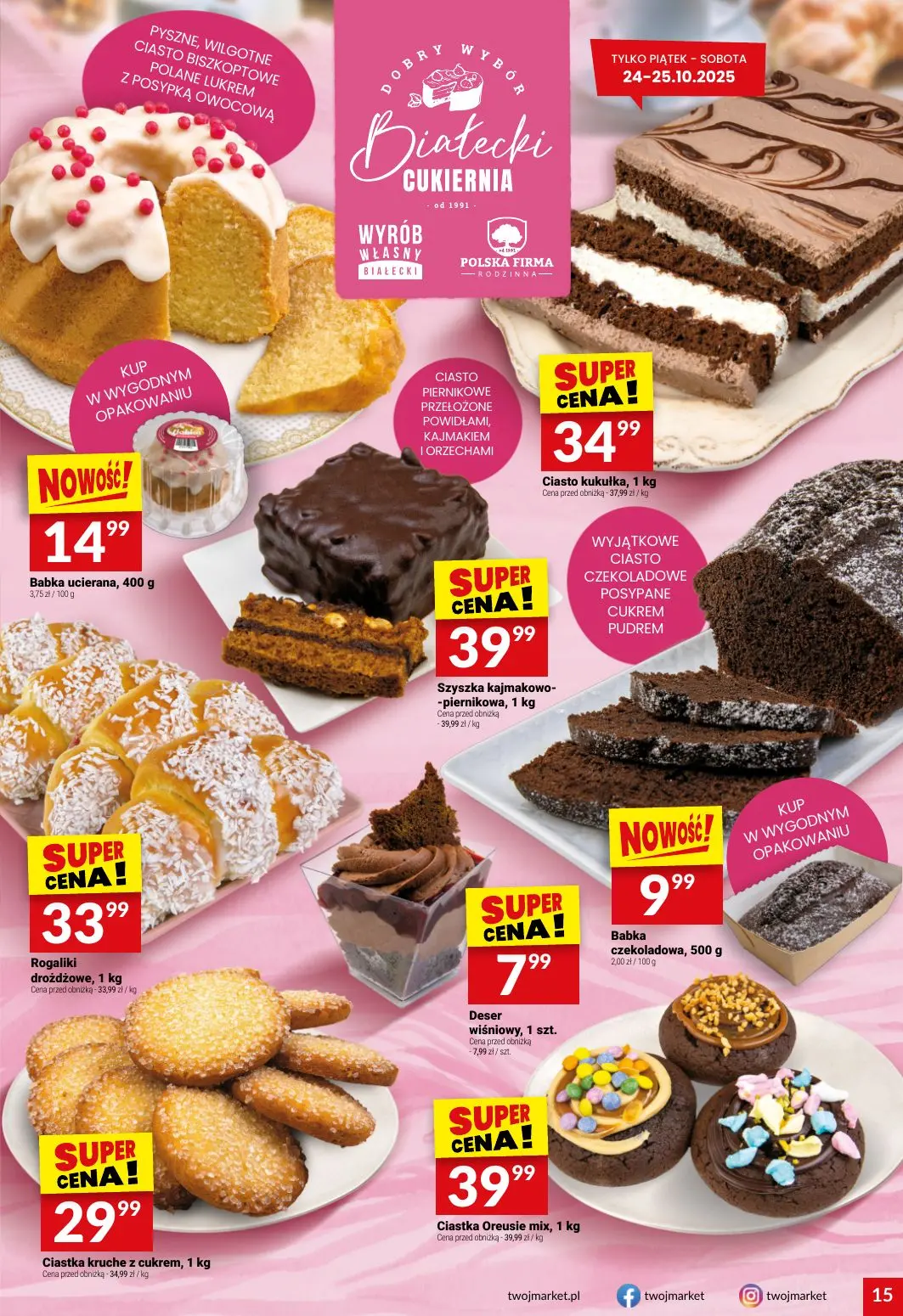 gazetka promocyjna Twój Market Zawsze po drodze! - Strona 15