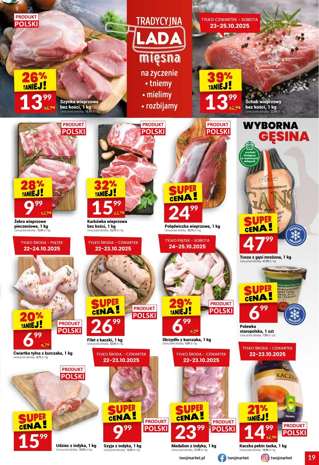 gazetka promocyjna Twój Market Zawsze po drodze! - Strona 19