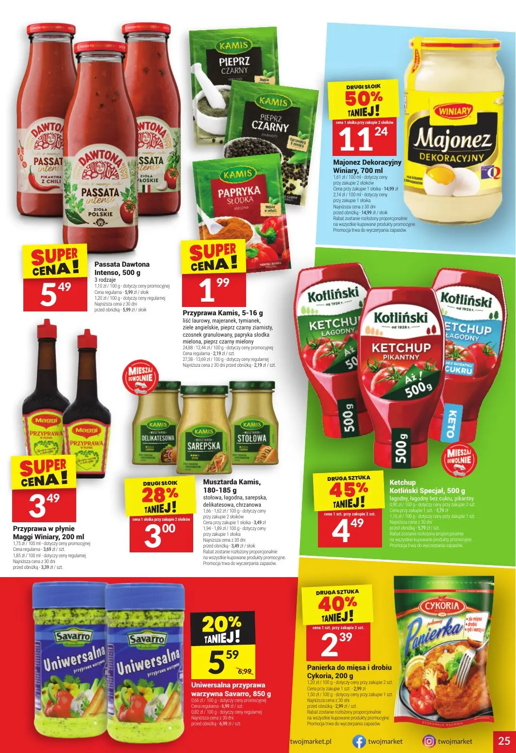 gazetka promocyjna Twój Market Zawsze po drodze! - Strona 25