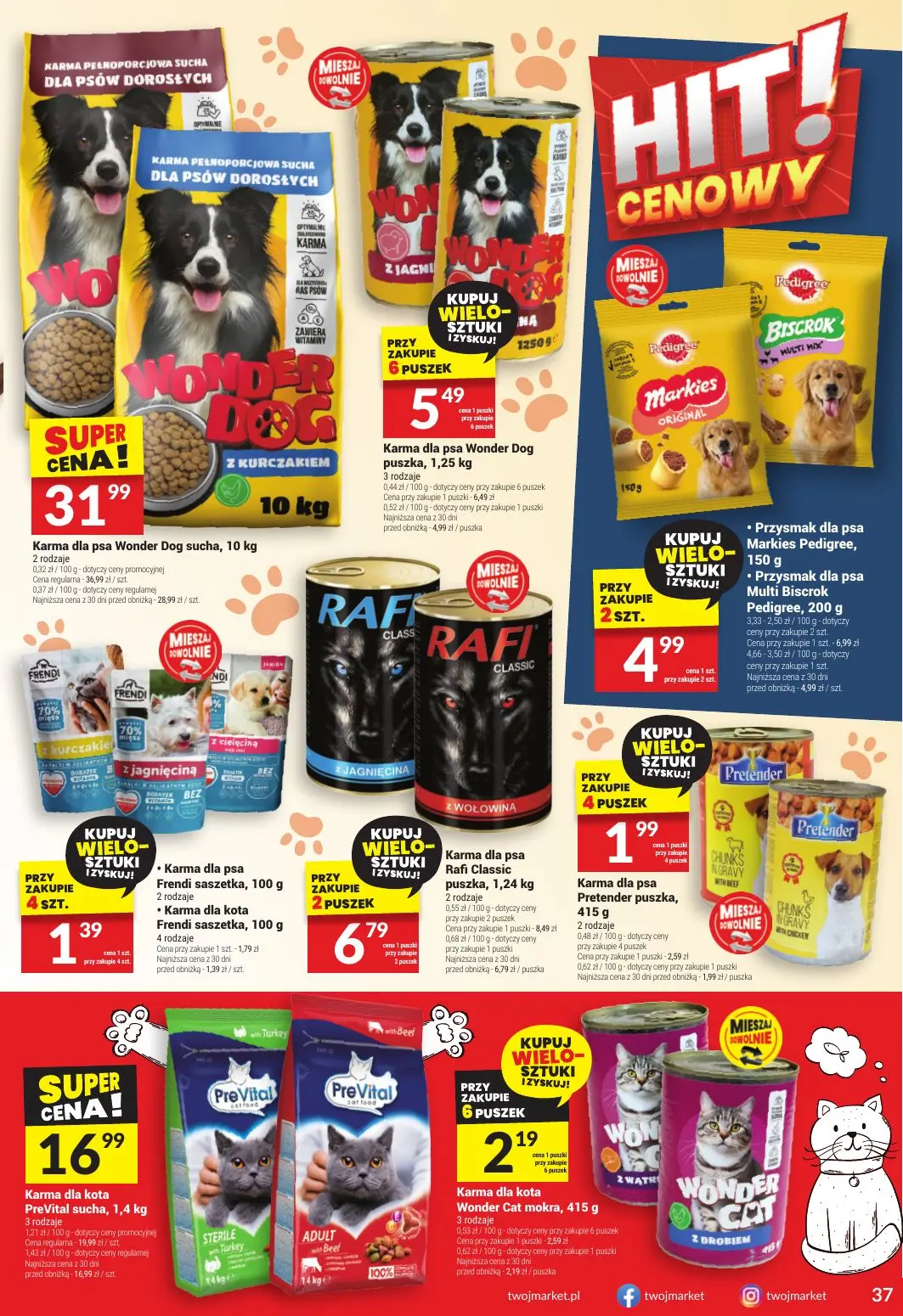 gazetka promocyjna Twój Market Zawsze po drodze! - Strona 37