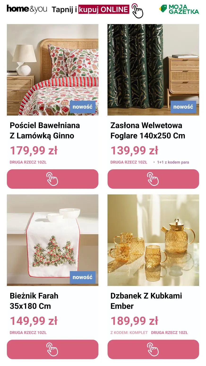gazetka promocyjna home&you Druga rzecz za 10 zł!! - Strona 3