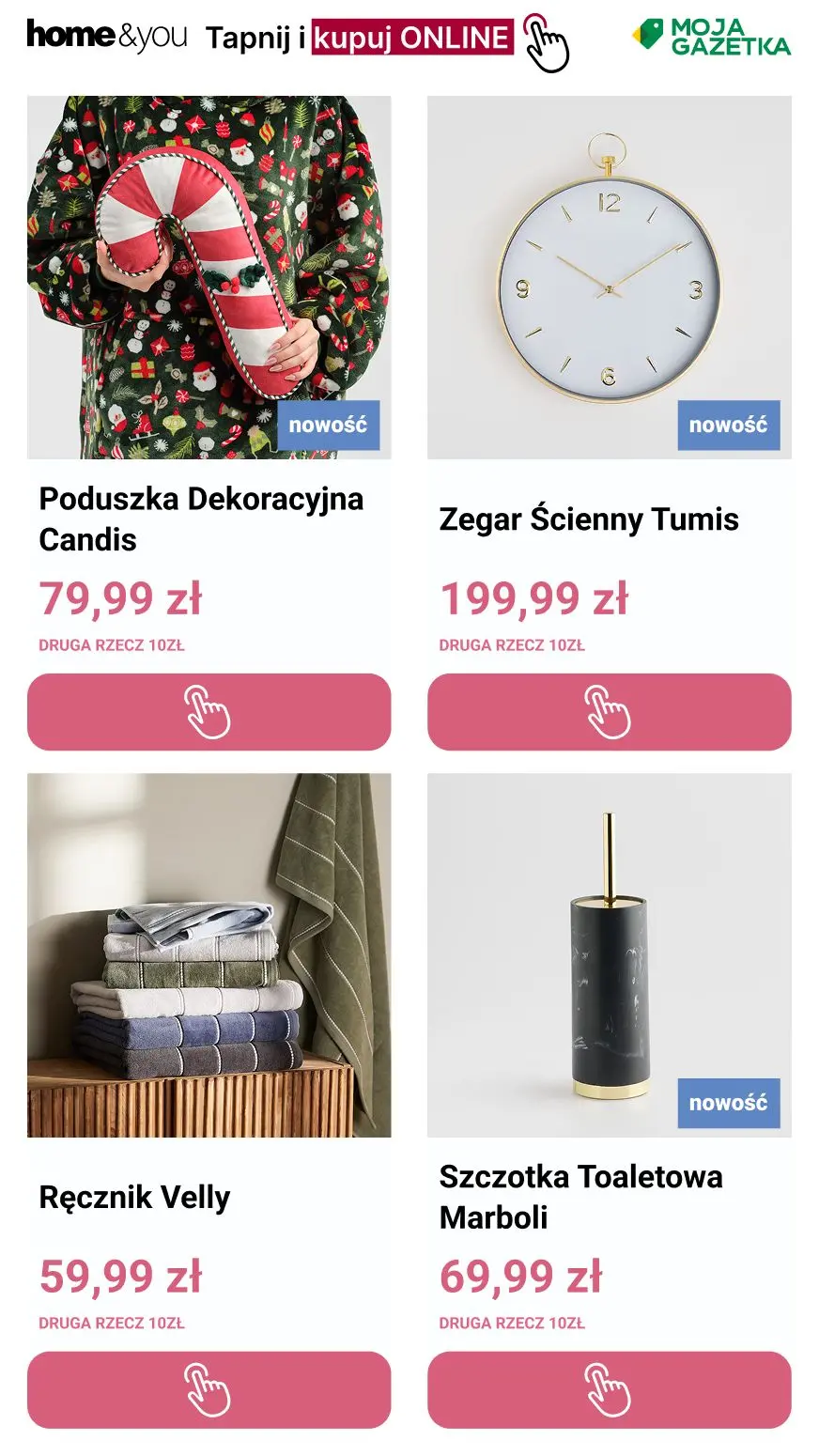 gazetka promocyjna home&you Druga rzecz za 10 zł!! - Strona 6