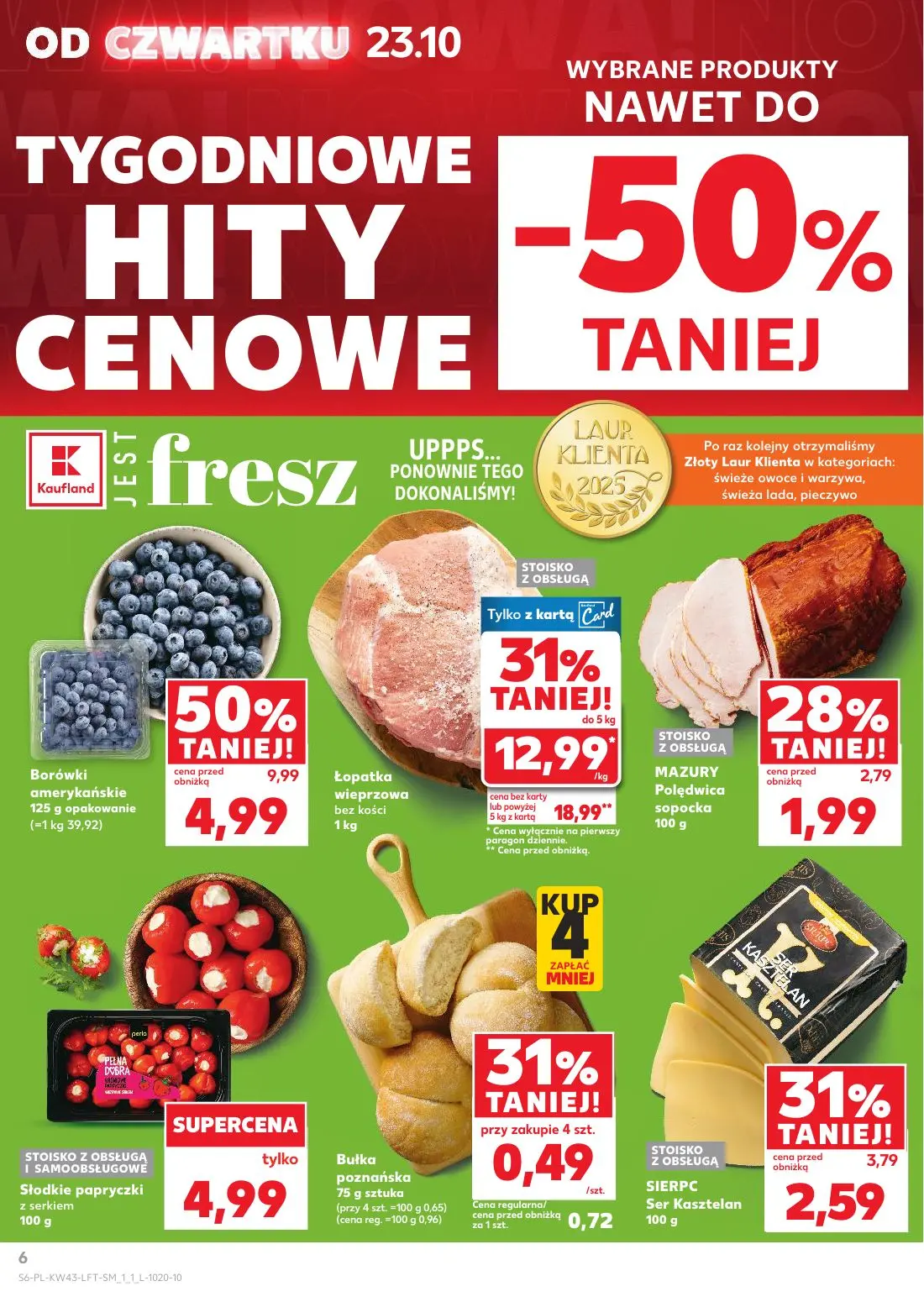 gazetka promocyjna Kaufland Jest fresz - Strona 6