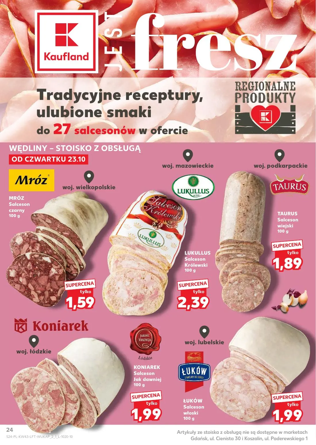 gazetka promocyjna Kaufland Jest fresz - Strona 24
