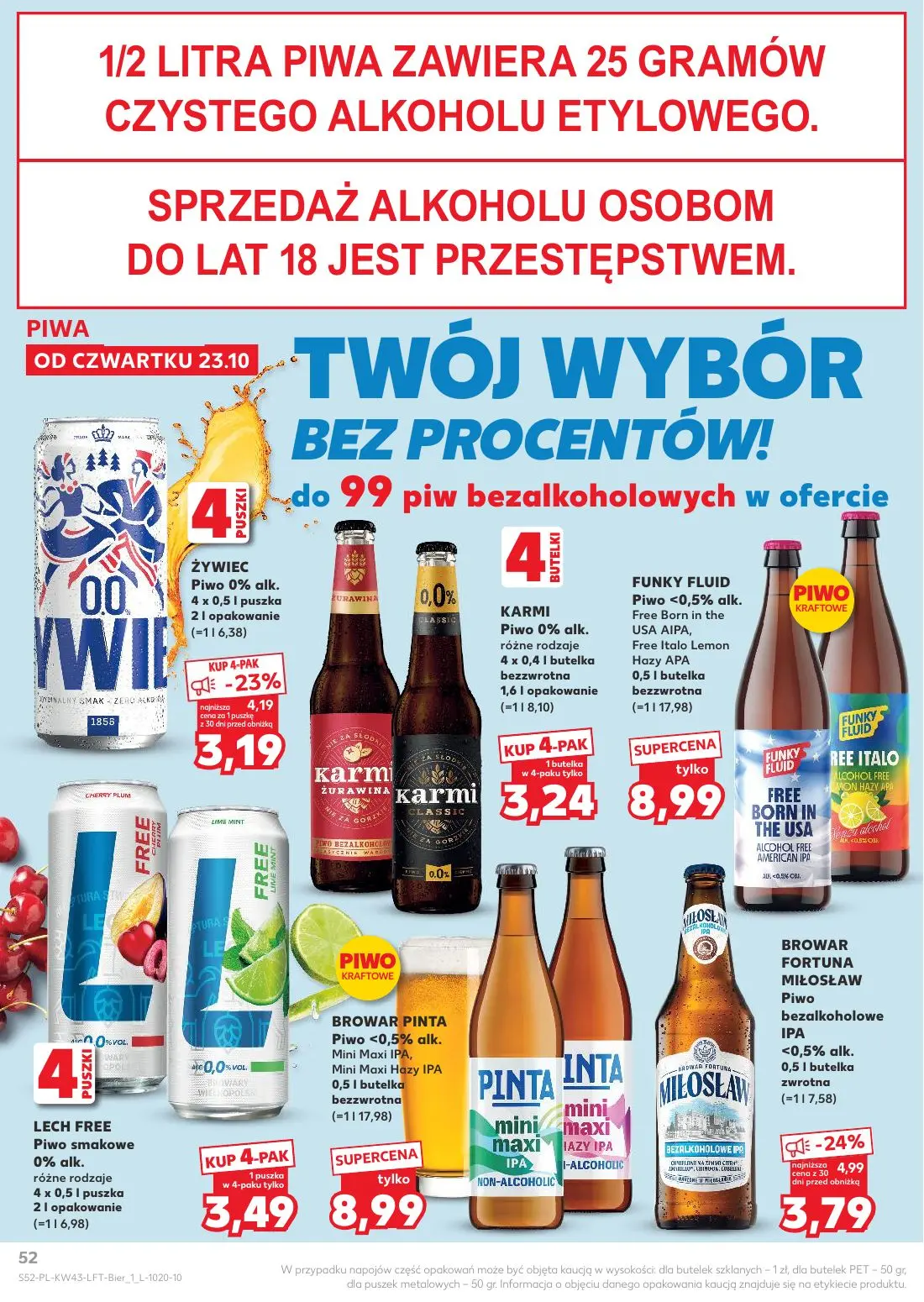 gazetka promocyjna Kaufland Jest fresz - Strona 52
